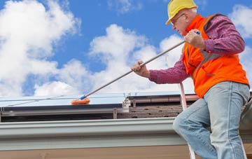 Llanblethian soft wash roof cleaning
